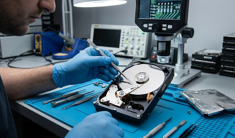 Reparación física de disco duro