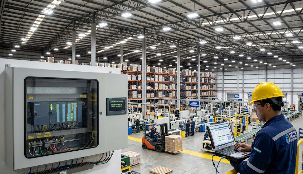 Industrial Lighting Automation